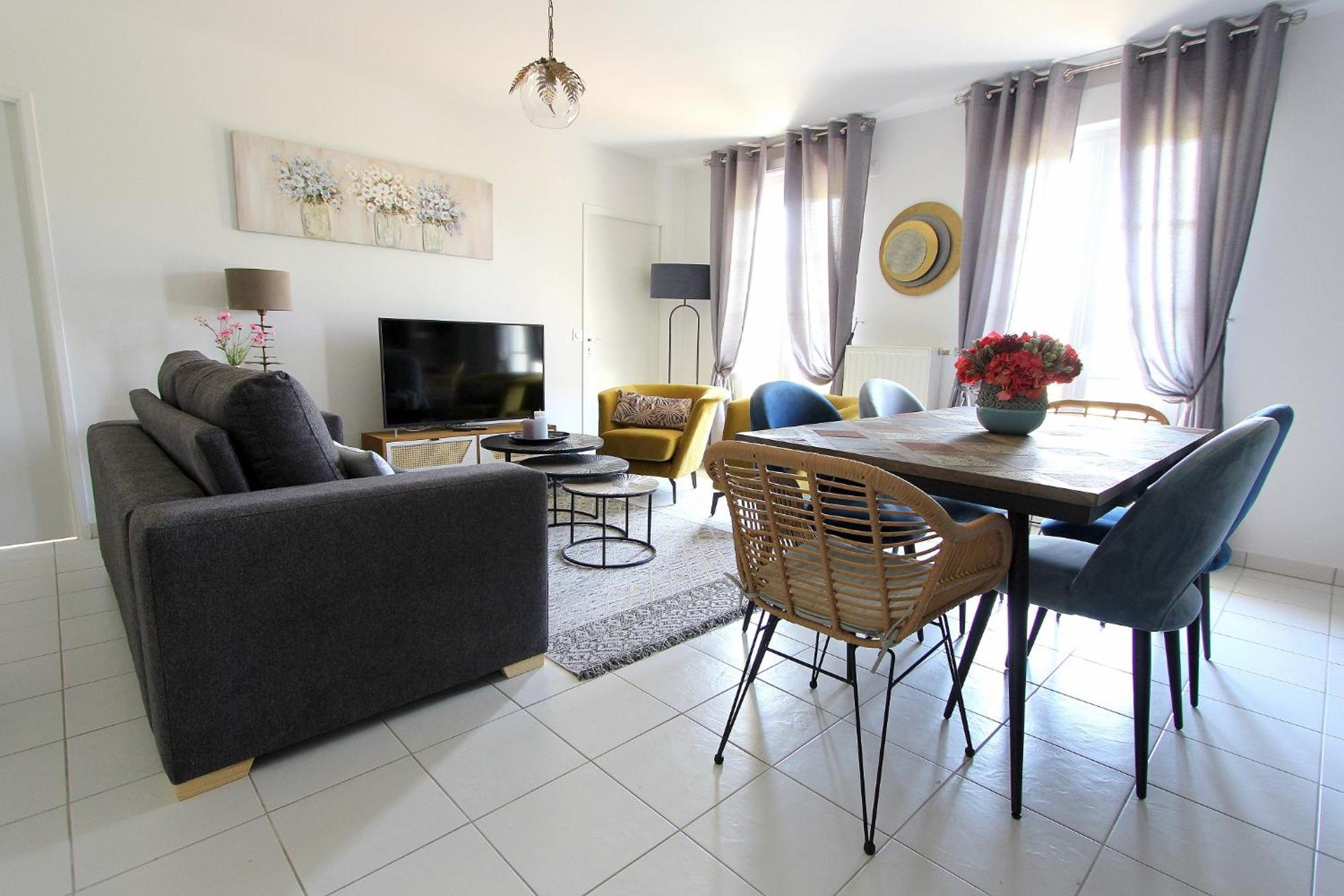 Appartement Nova3 8 Ppl With Garden Near